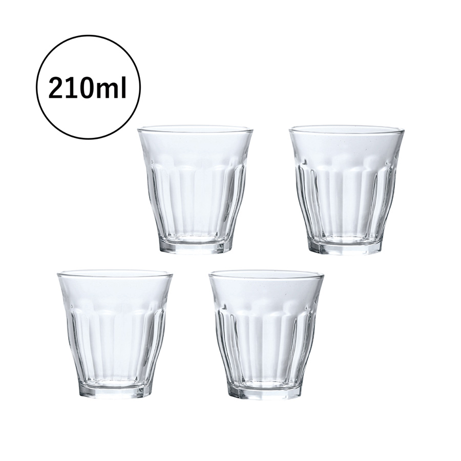 ピブレックス ミニカフェグラス210ml 4P セット（247039）画像-2