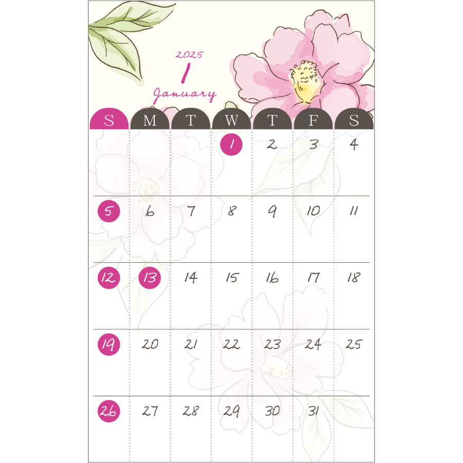 Flower Schedule 花々の便り（AA-111）画像-2