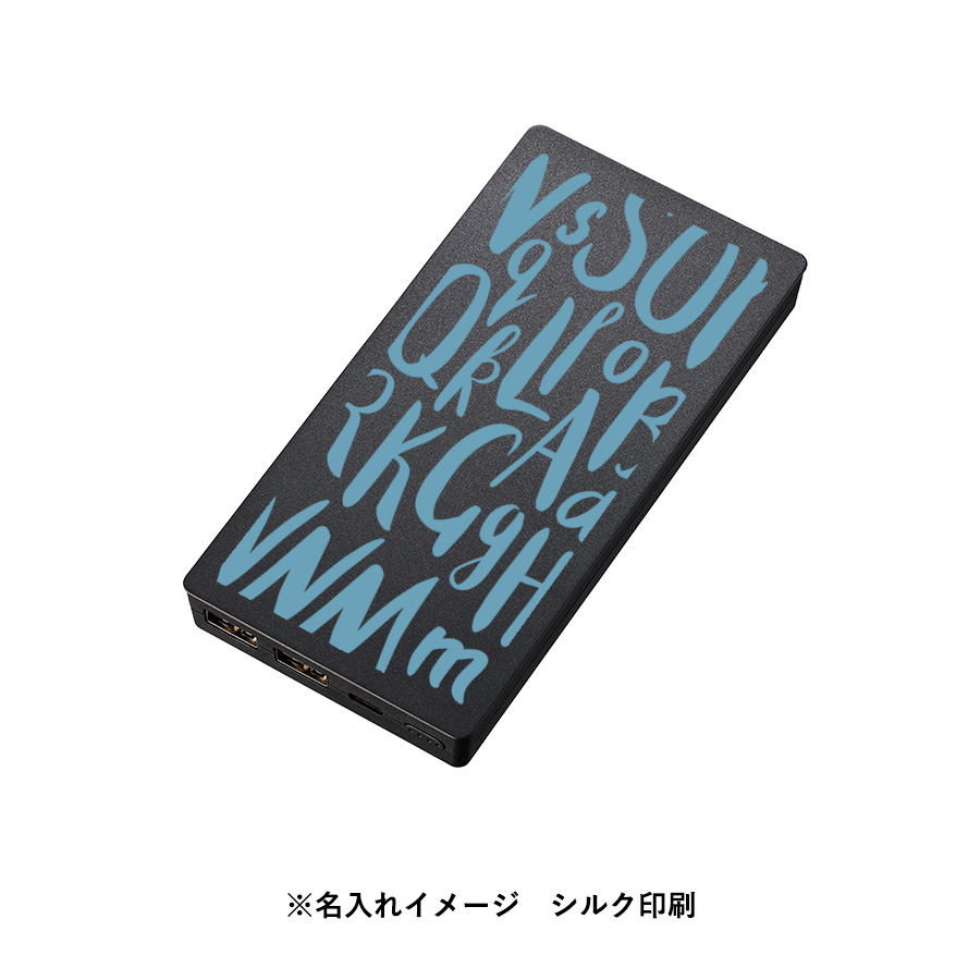 全面印刷できるモバイルチャージャー　10000　スモークピンク（TS-1774-030）画像-9