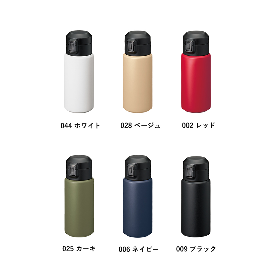 Zalattoワンタッチサーモボトル350ｍｌ　レッド（TS-1814-002）画像-5