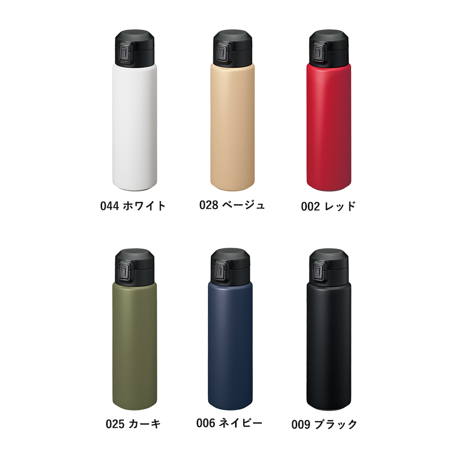 Zalattoワンタッチサーモボトル500ｍｌ　レッド（TS-1815-002）画像-5